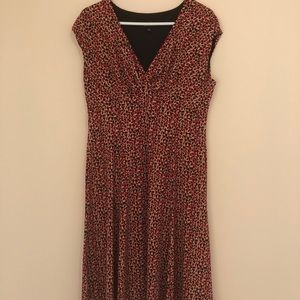 Black Label by Evan Picone red dress